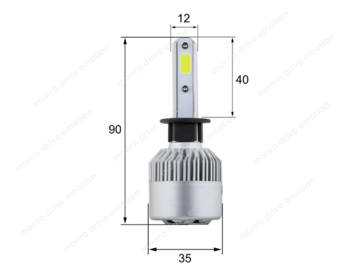 Светодиодные лампы Sho-Me X1.1 H1 24W (2шт) 